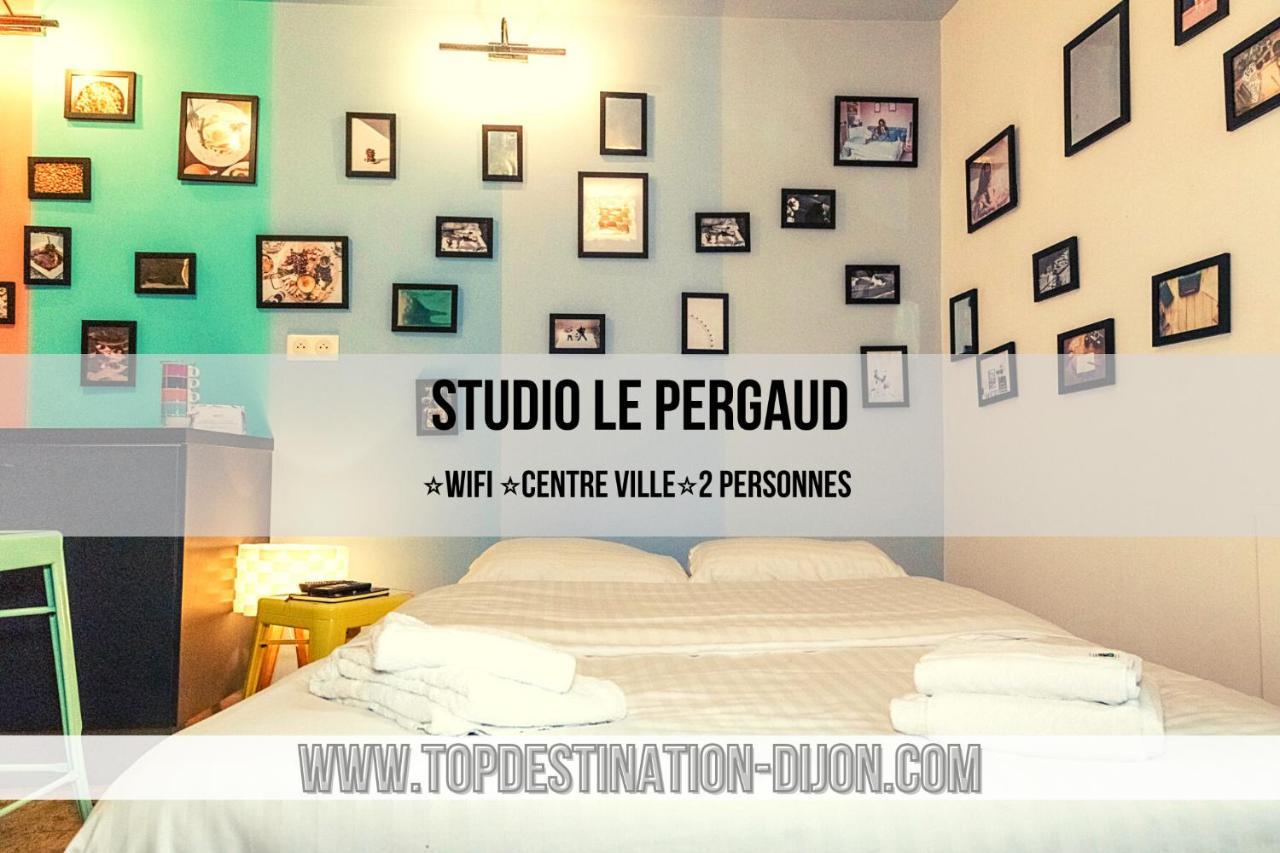 Studio Le Pergaud Topdestination-Dijon - Centre Ville - Classe 2 Etoiles Esterno foto